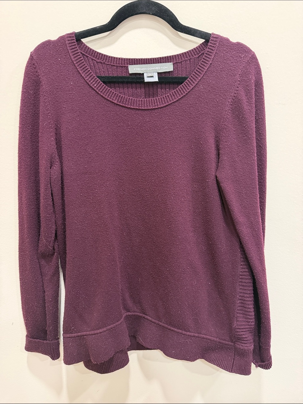 French Connection Plum Sweater